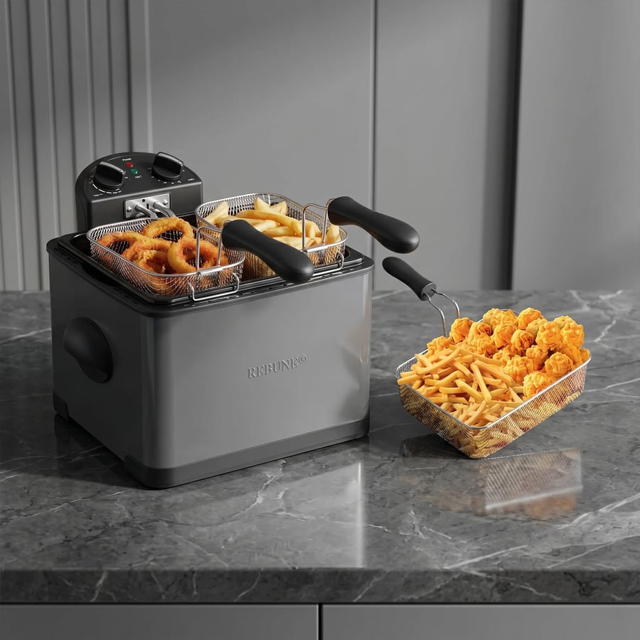 Deep fryer Rebon - 6 liters | 2000 watts