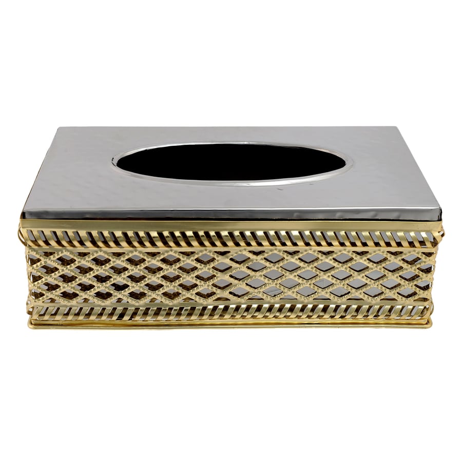 Stainless Steel Tissue Box - Large | Saif Home