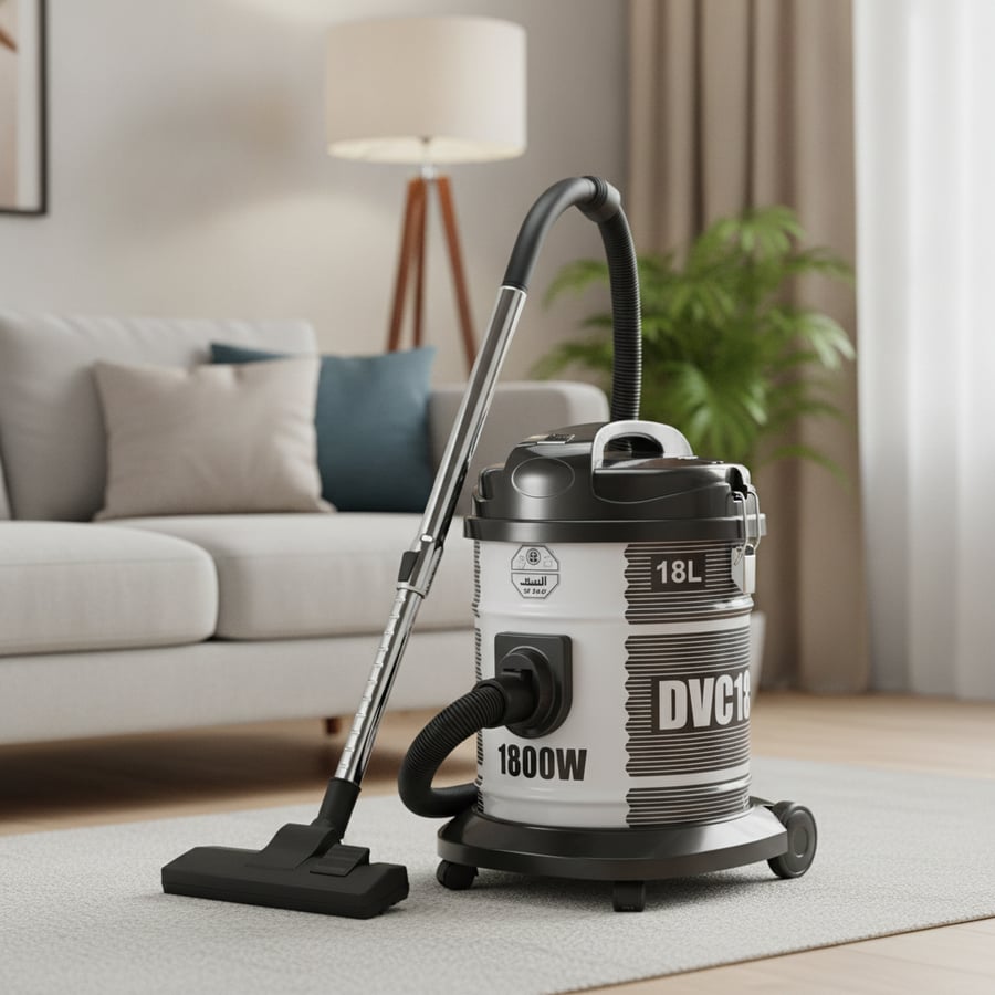 18-liter vacuum cleaner - 1800 watt | Al Saif