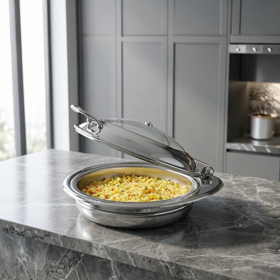 6.8L Stainless Steel Buffet Heater | Saif Home