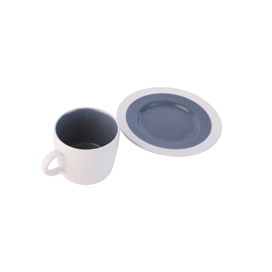 Ceramic Cup with Saucer | Miwar