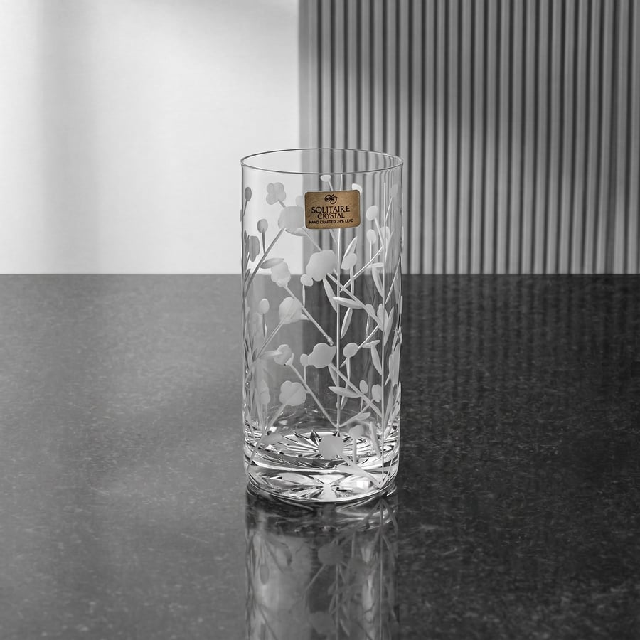 Crystal Water Glasses Set | Al Saif Home