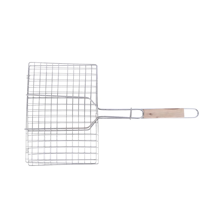Barbecue grill with wooden handle - Medium