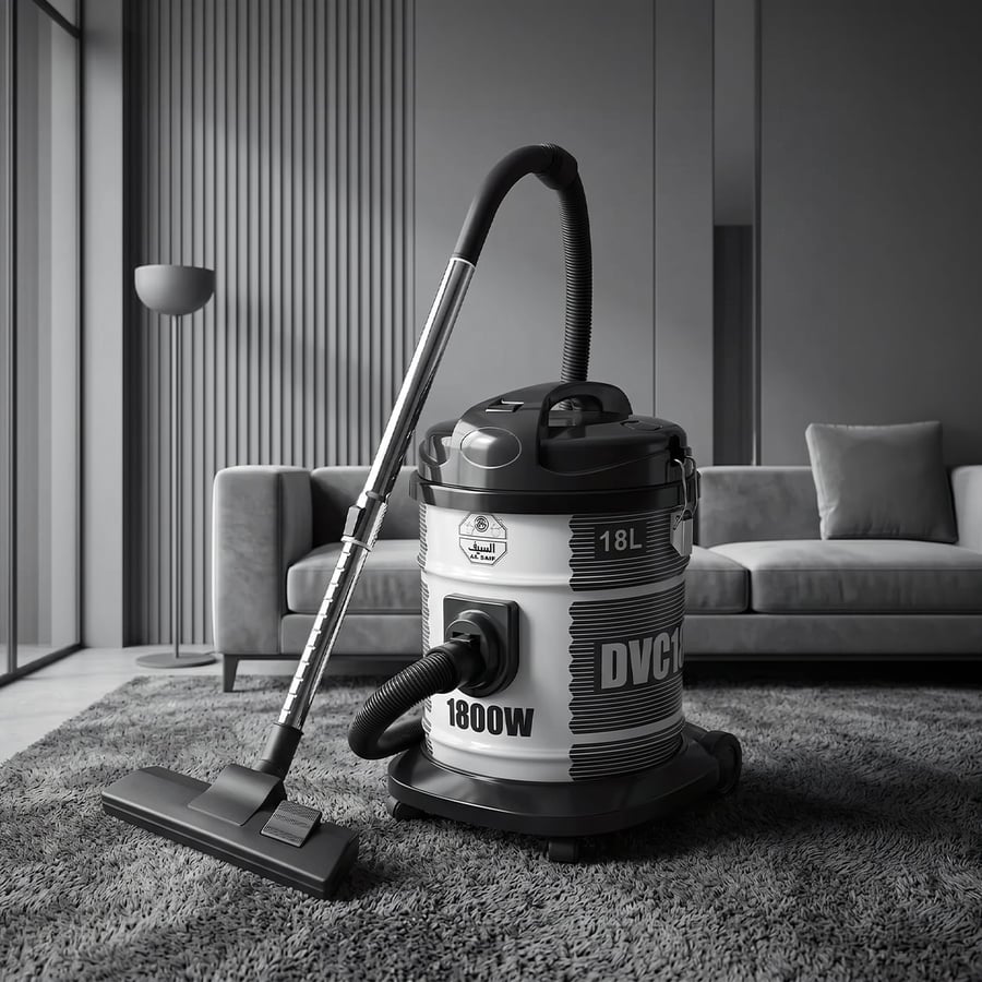18-liter vacuum cleaner - 1800 watt | Al Saif