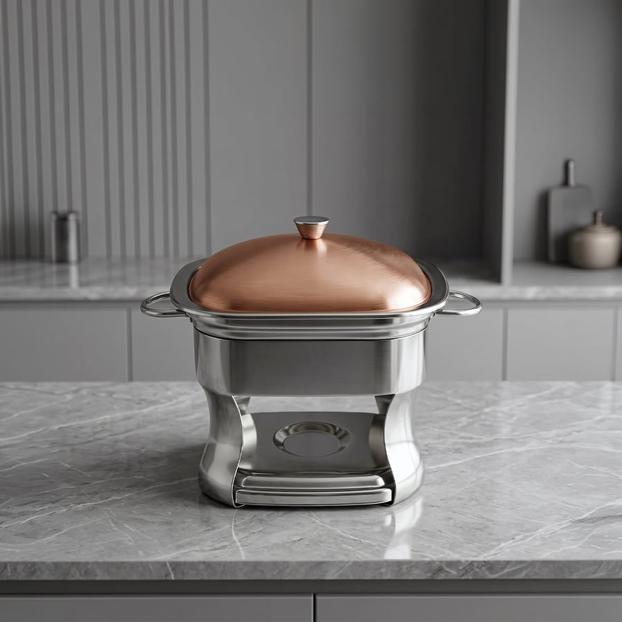 1.5L Steel Buffet Warmer | Saif Home