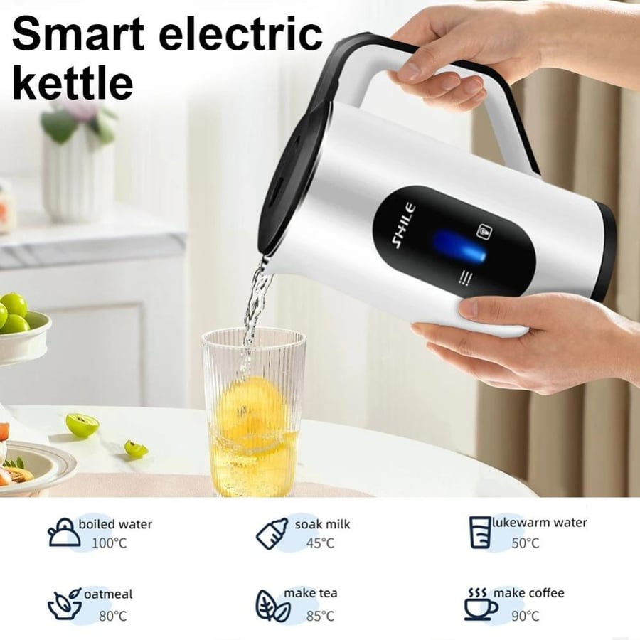 HeatKettle Pro | غلاية مياه كهربائية 2.2 لتر ستانلس ستيل