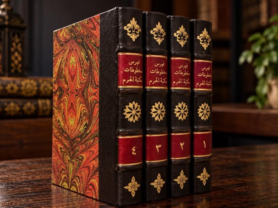 فهرس مخطوطات مكتبة الحرم المكي الشريف| 4 مجلدات