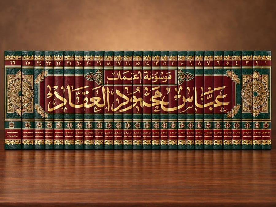 موسوعة اعمال عباس محمود العقاد | 26 مجلد
