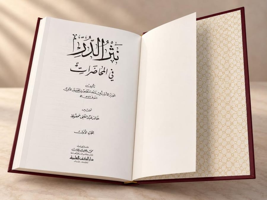 نثر الدر | 7 اجزاء في 4 مجلدات