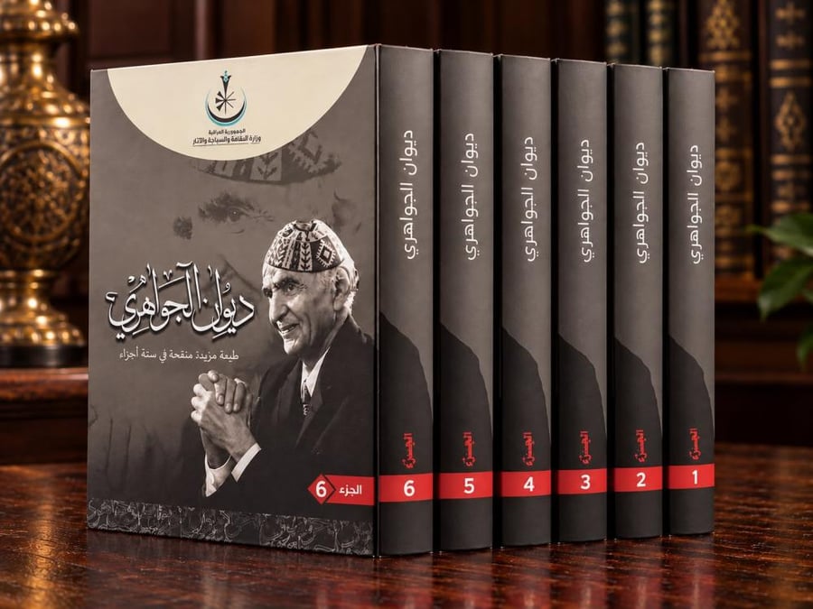 ديوان الجواهري | المجموعة كاملة في 6 مجلدات