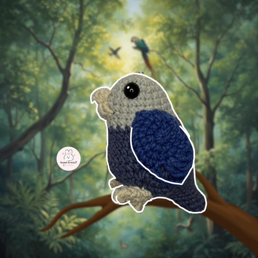 bird keychain