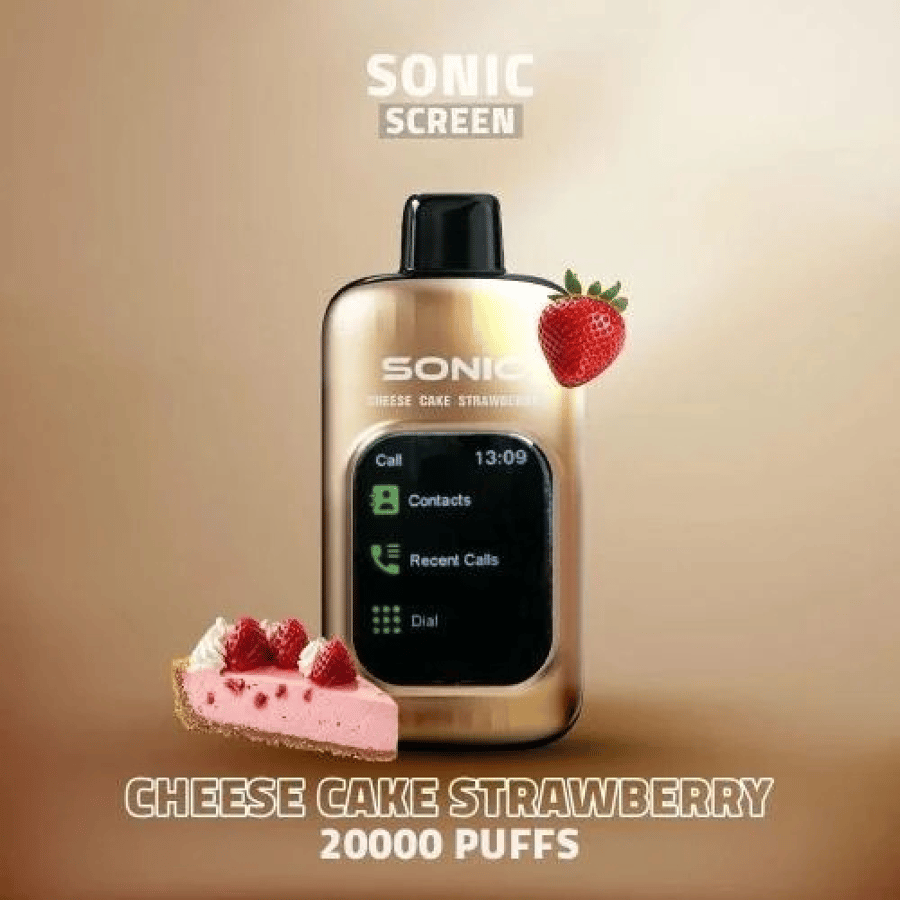 سحبة سونيك سكرين 20000 سحبة تشيز كيك فرولة CHEESE CAKE STRAWBERRY SON