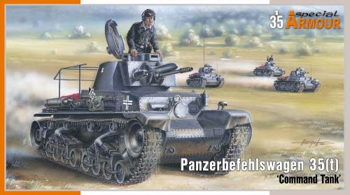 SPECIAL ARMOUR PANZERBEFEHLSWAGEN 35T Tank Model 1/35 Scale