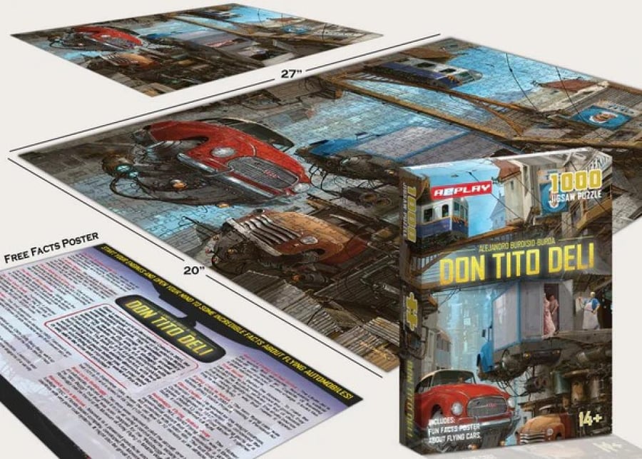 1000 Piece Puzzle "DON TITO DELI"