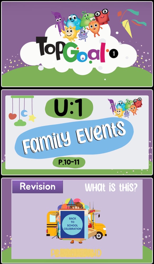 Top Goal 1-1 (U:1 Family Events -L1) P.10-11