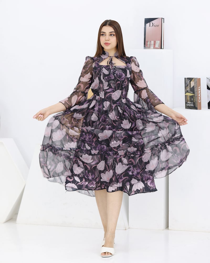Mid floral dress
