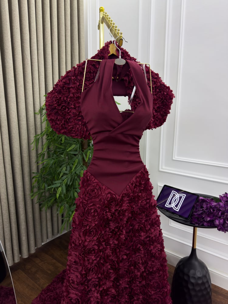 Evening dress with Barbie bra