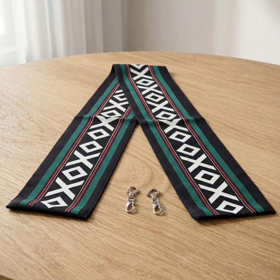 Sadu Heritage Scarf – Navy
