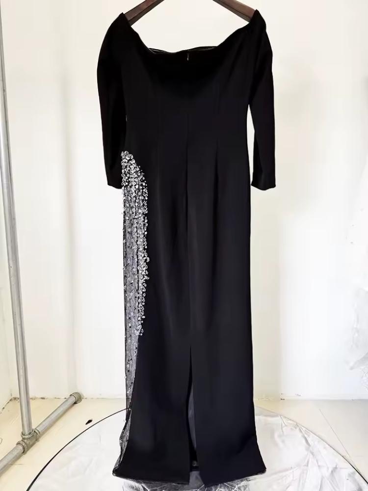 فستان سهرة اسود