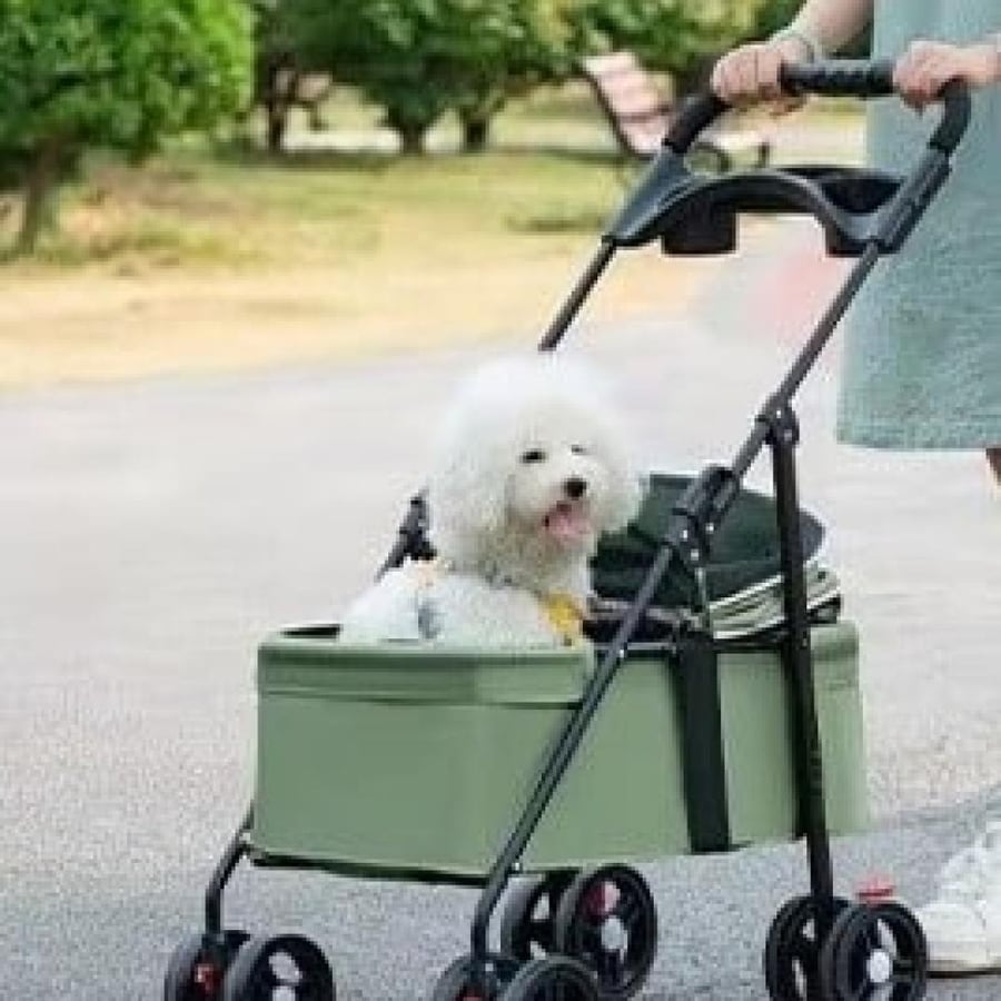 عربة حيوانات اليفة وردي Pet cart-BK004