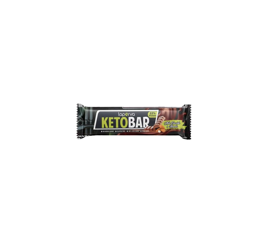 Laperva Keto Bar – Milk Chocolate & Almonds – 35 g