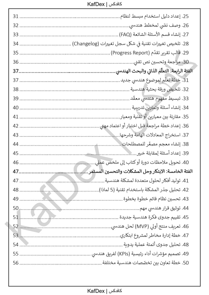 50 برومبت ذكاء اصطناعي للمهندسين
