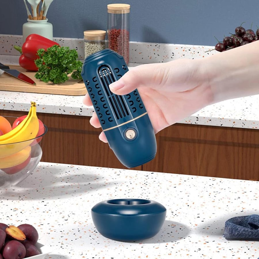 Vegetable and fruit cleaning machine for bacteria