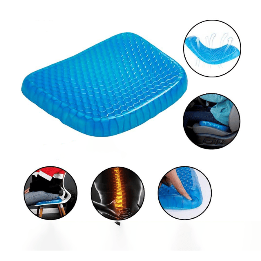 Gel seat cushion