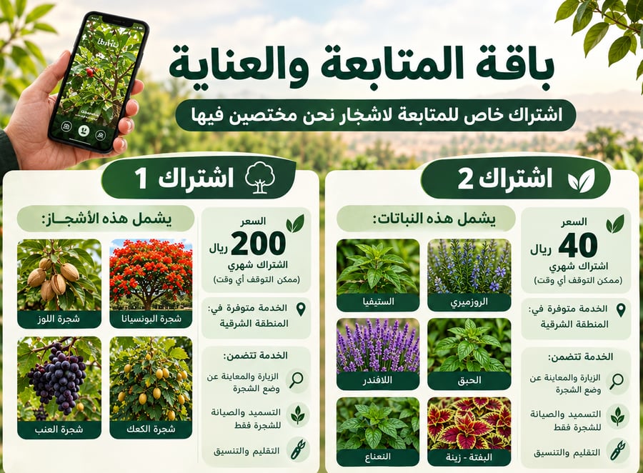 باقة المتابعة والعناية