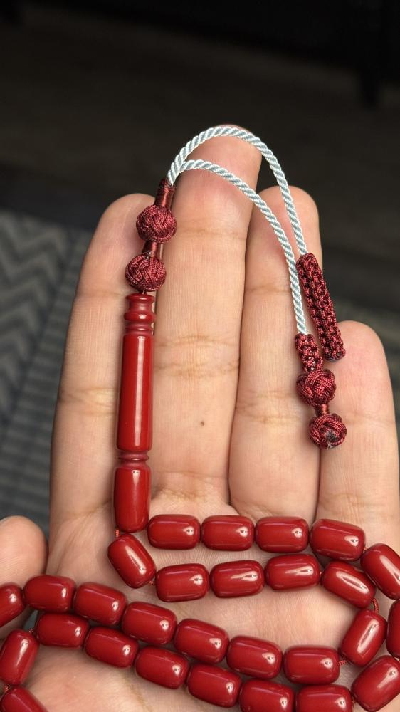 مسباح بكلايت عنابي كركوشة فاخر