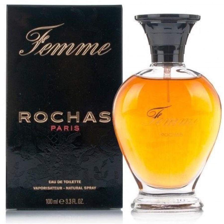 عطر روشاس فيم الاسود او دو تواليت 100 مل