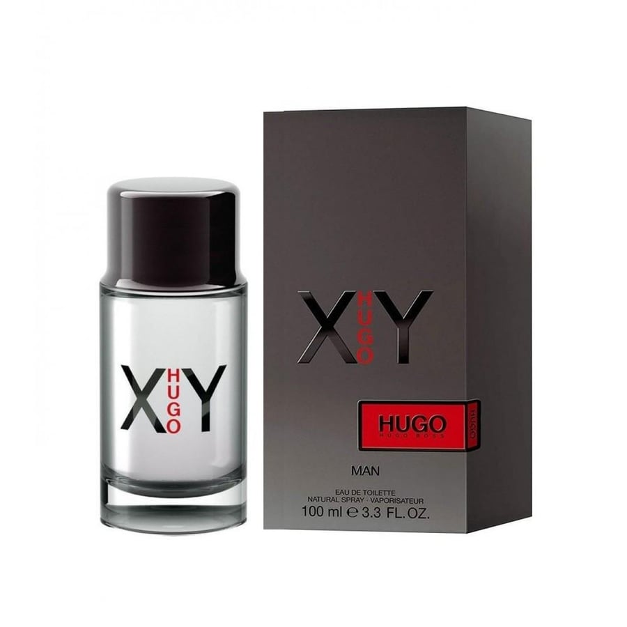 عطر هوغو بوس اكس واي الاسود الرجالي او دو تواليت 100 مل