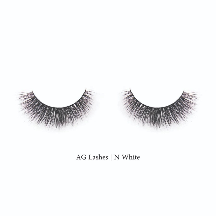 AG Lashes | N White