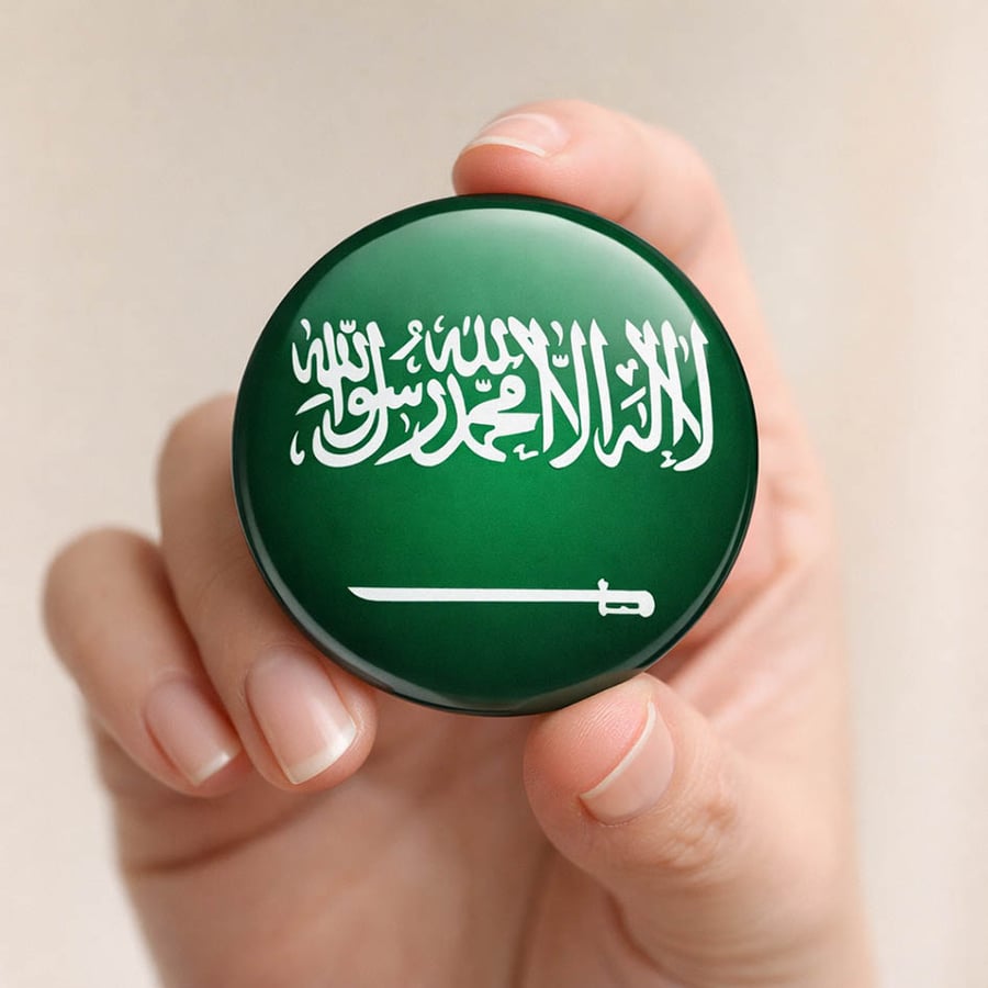 دبوس صور يعلق على الملابس