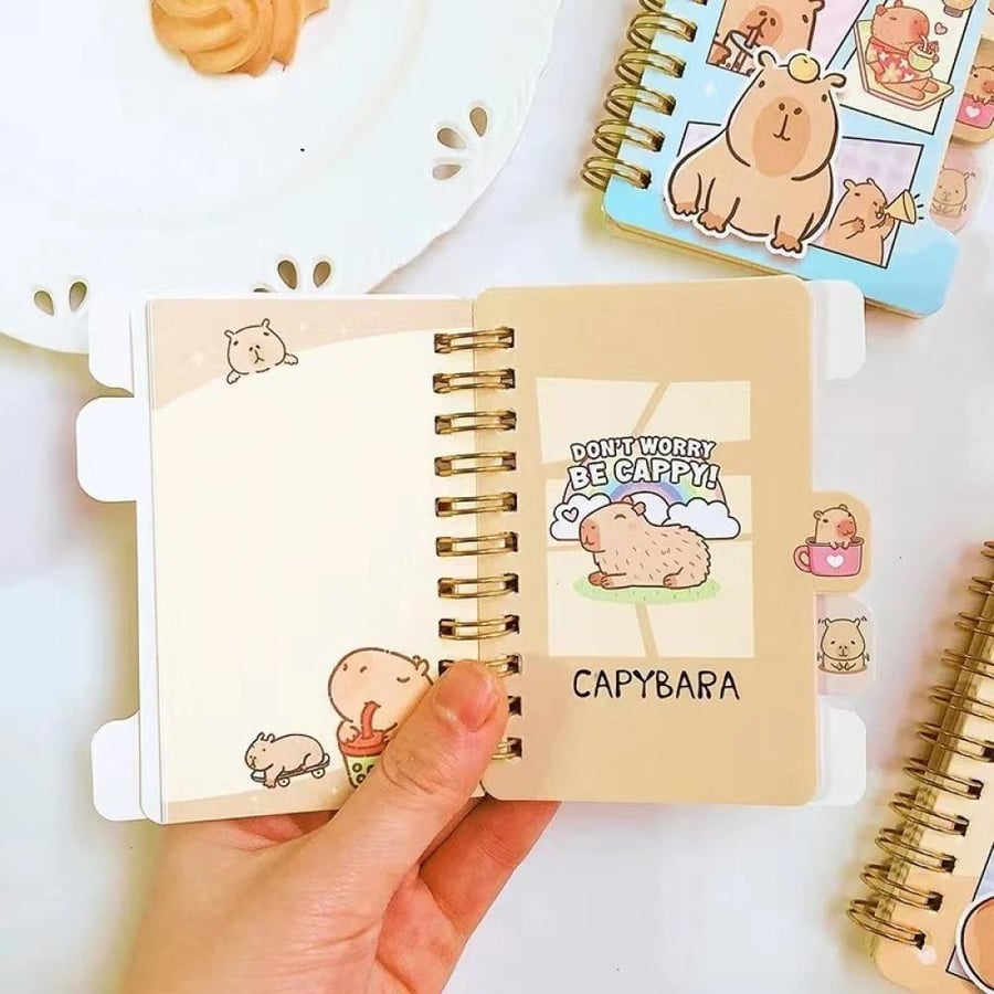 دفتر لفائف كرتوني Kawaii
