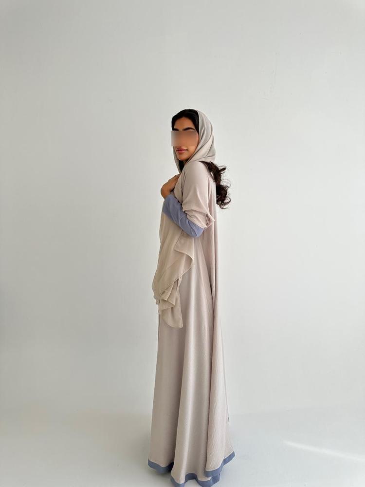 عباية نسمة البيج