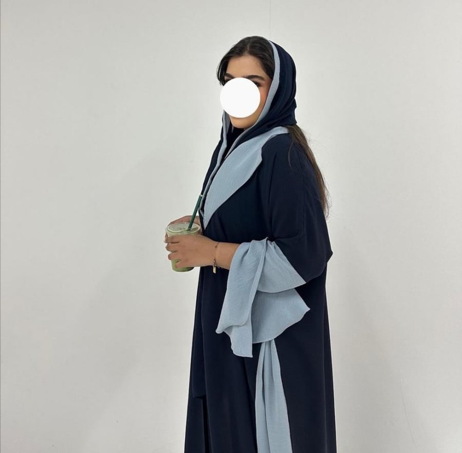 سي واي كحلي كلوش بأكمام سماوي
