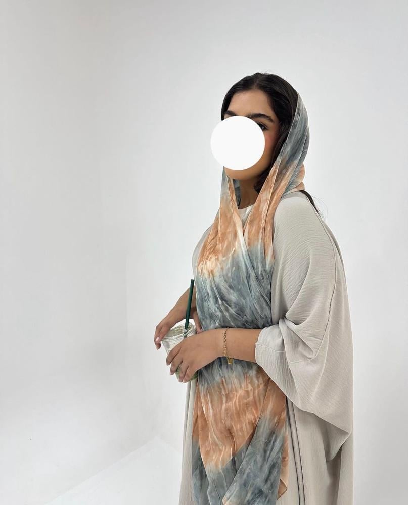C.Y.P. cloak and patterned shawl
