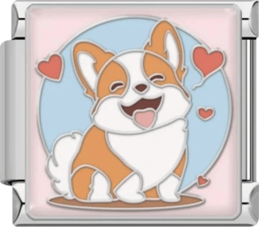 تشارمز فضي cute dog