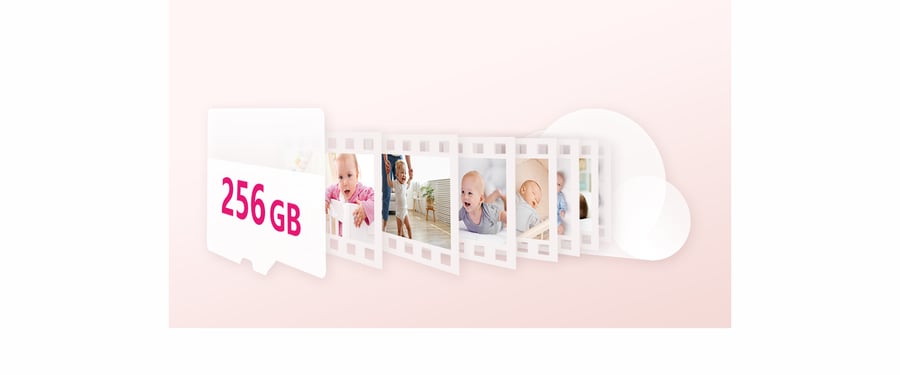 EZVIZ Baby Monitor 1 – كاميرات مراقبة للأطفال بدقة 1080p، بطارية  2000mAh، كشف بكاء وحركة الطفل، تشغيل موسيقى مهدئة