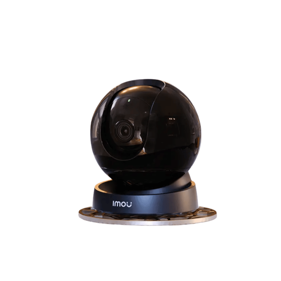 كاميرا مراقبة داخلي 5MP Rex 3D بعدسة 3.6mm، دوران أفقي 355° وعمودي 90°، رؤية ليلية حتى 10 متر، مع تخزين حتى 256GB.