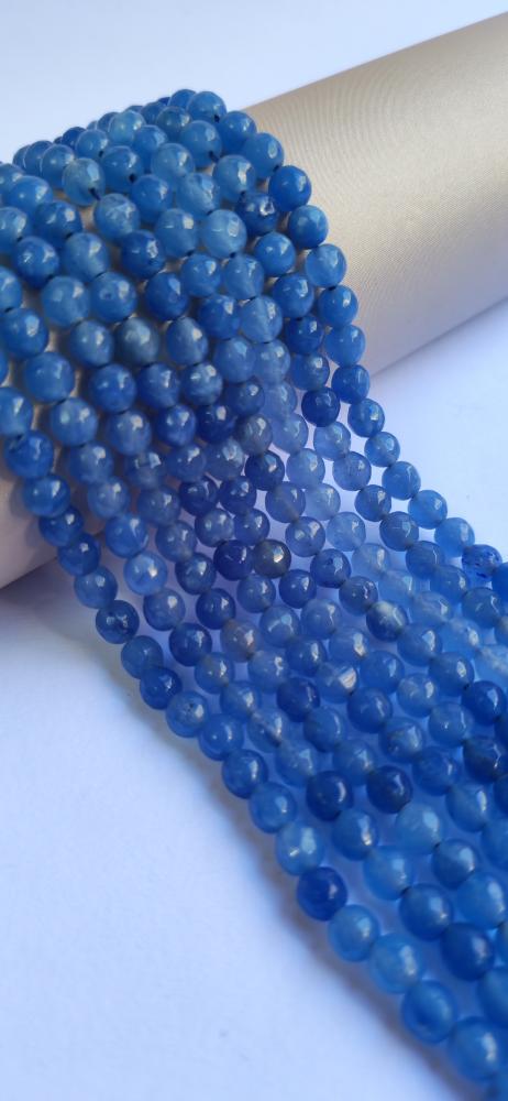 Light blue agate stone size 6