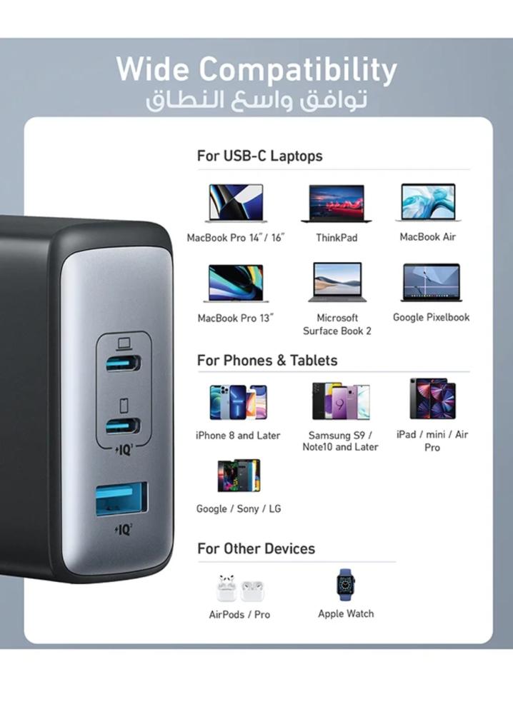 محول شاحن Anker بمنفذ USB Type-C مزدوج