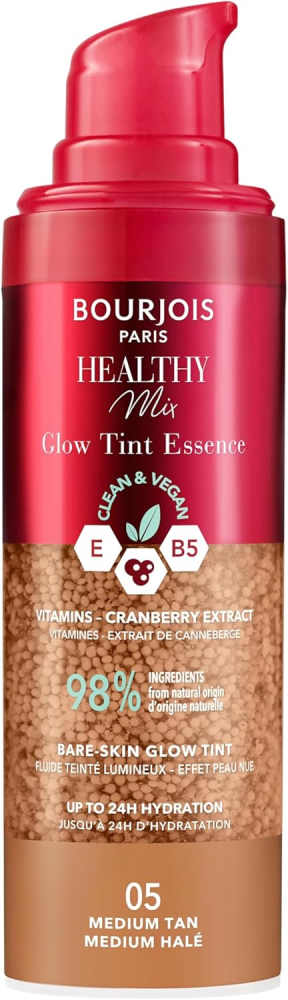 Bourjois Healthy Mix Glow Teint Essence Foundation Medium Tan 05