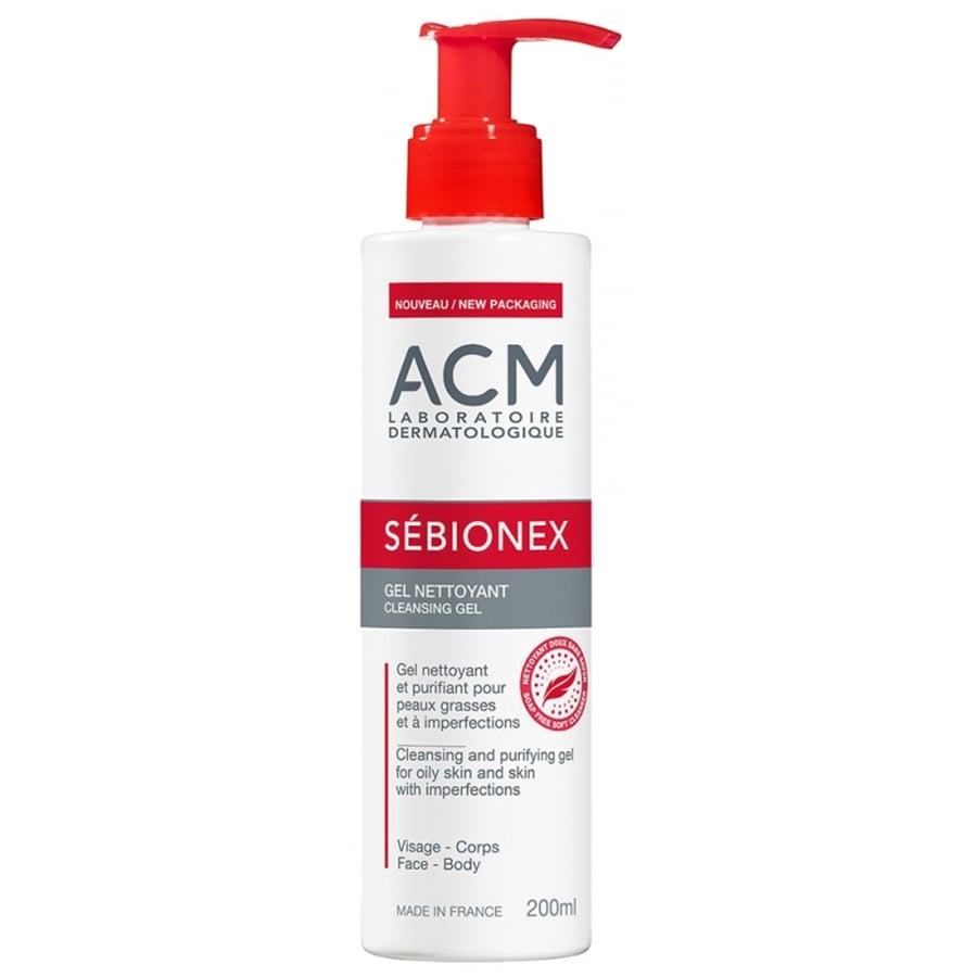 Acm Sebionex Cleansing Gel For Oily Skin 200Ml