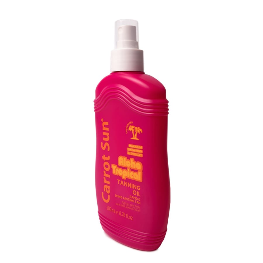 Carrot Sun Tanning Oil Tropical Fruit 200Ml