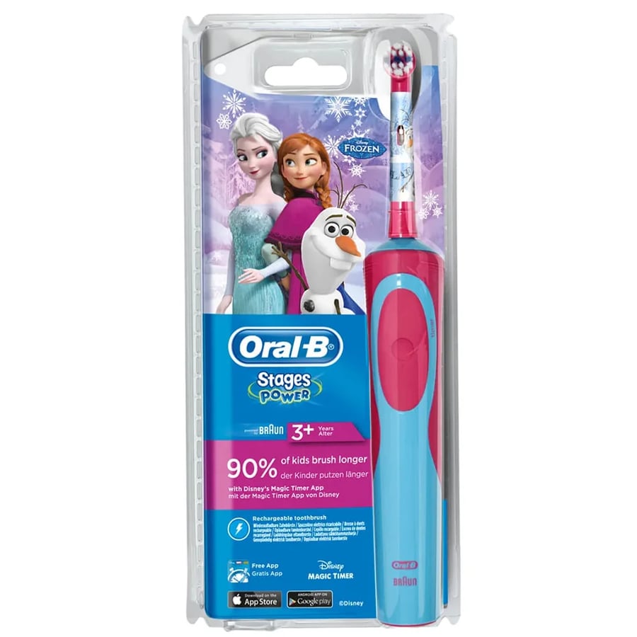 Oral B Frozen Kids Electric Toothbrush +3Years