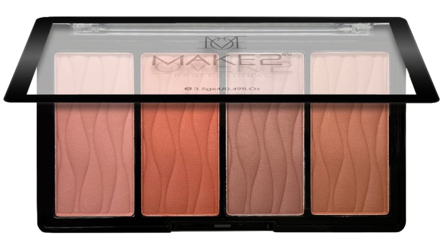 Make Over22 Wonder Last Blush Palette 4 Colors 03