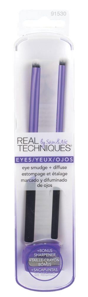 Real Techniques Eye Makeup Brush + Sharpener 91530