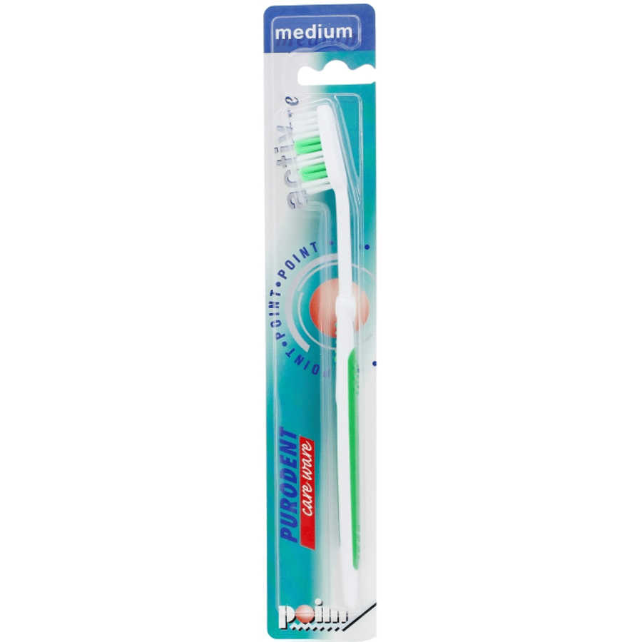 Purodent Cave Waver Medium Toothbrush